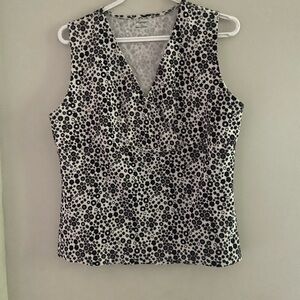 Small floral print top